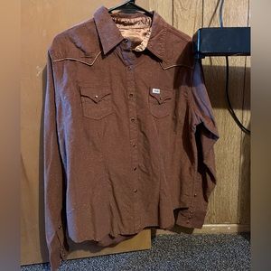 Vintage Wrangler 20X Pearl snap button up
